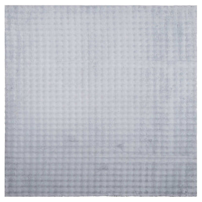 vidaXL Bereichsteppiche Quadratisch HUARTE Grau 200 x 200 cm Polyester