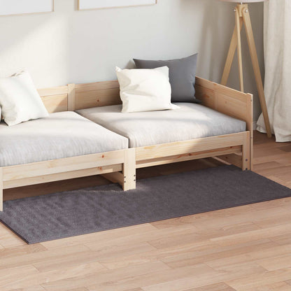 vidaXL Bereichsteppiche HUARTE Anthrazit 200 x 80 cm Polyester
