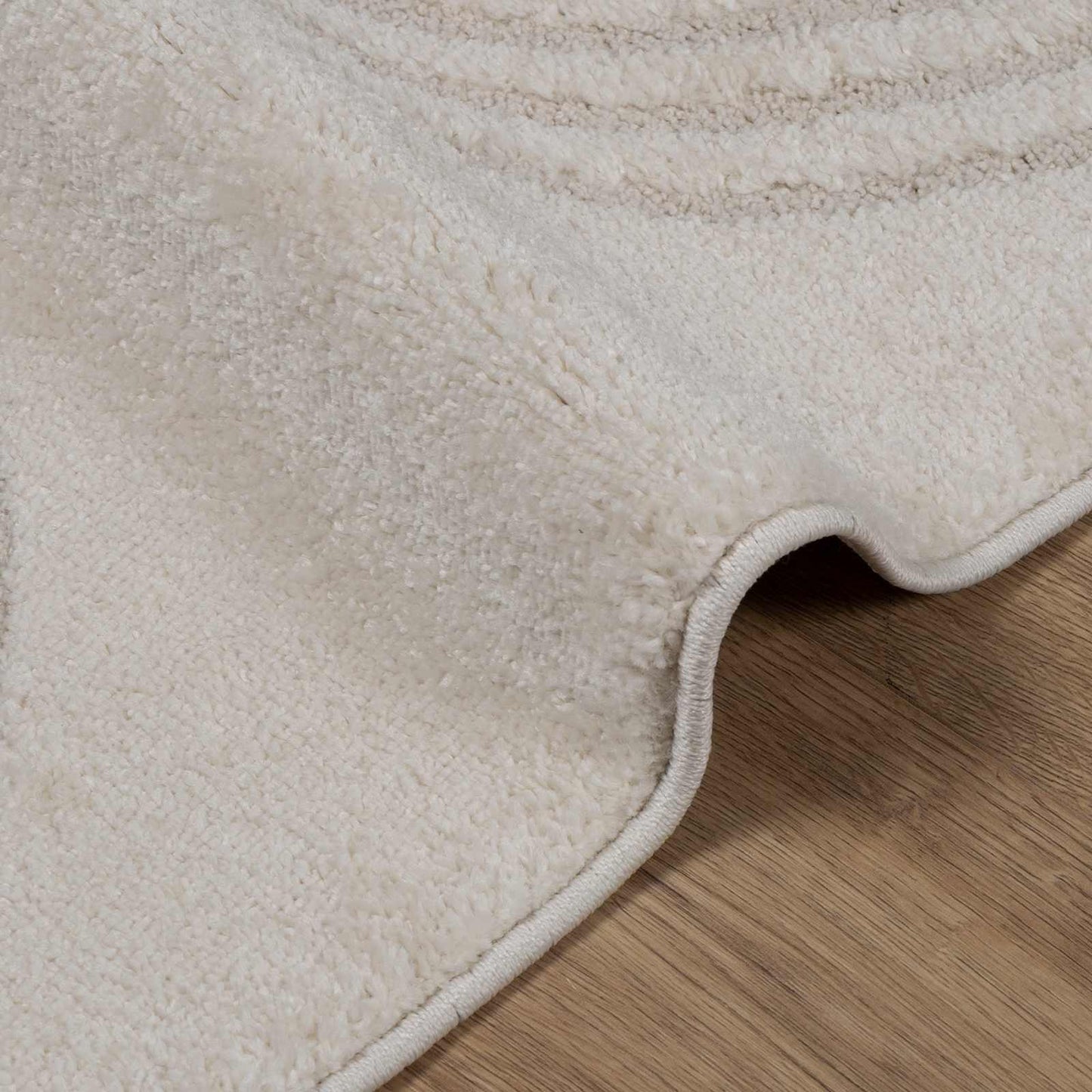 vidaXL Bereichsteppiche Rechtwinklig HUARTE Creme 200 x 80 cm