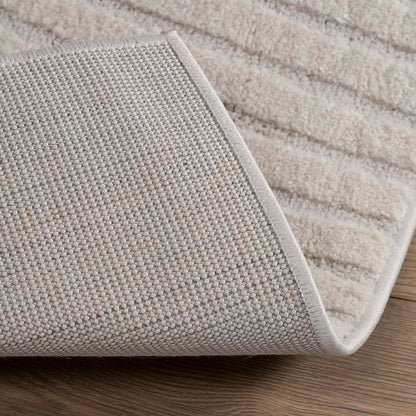 vidaXL Bereichsteppiche HUARTE Creme 200 x 140 cm Polyester