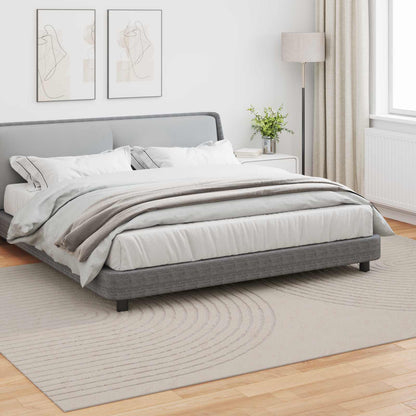 vidaXL Bereichsteppiche HUARTE Creme 340 x 240 cm Polyester