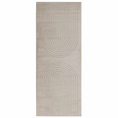 vidaXL Bereichsteppiche Rechtwinklig HUARTE Beige 200 x 80 cm