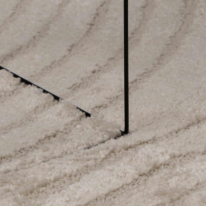 Bereichsteppiche Quadratisch GALATI Beige 200 x 200 cm