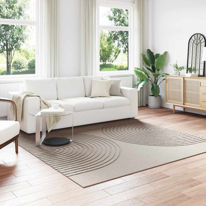 vidaXL Bereichsteppiche Quadratisch HUARTE Beige 240 x 240 cm