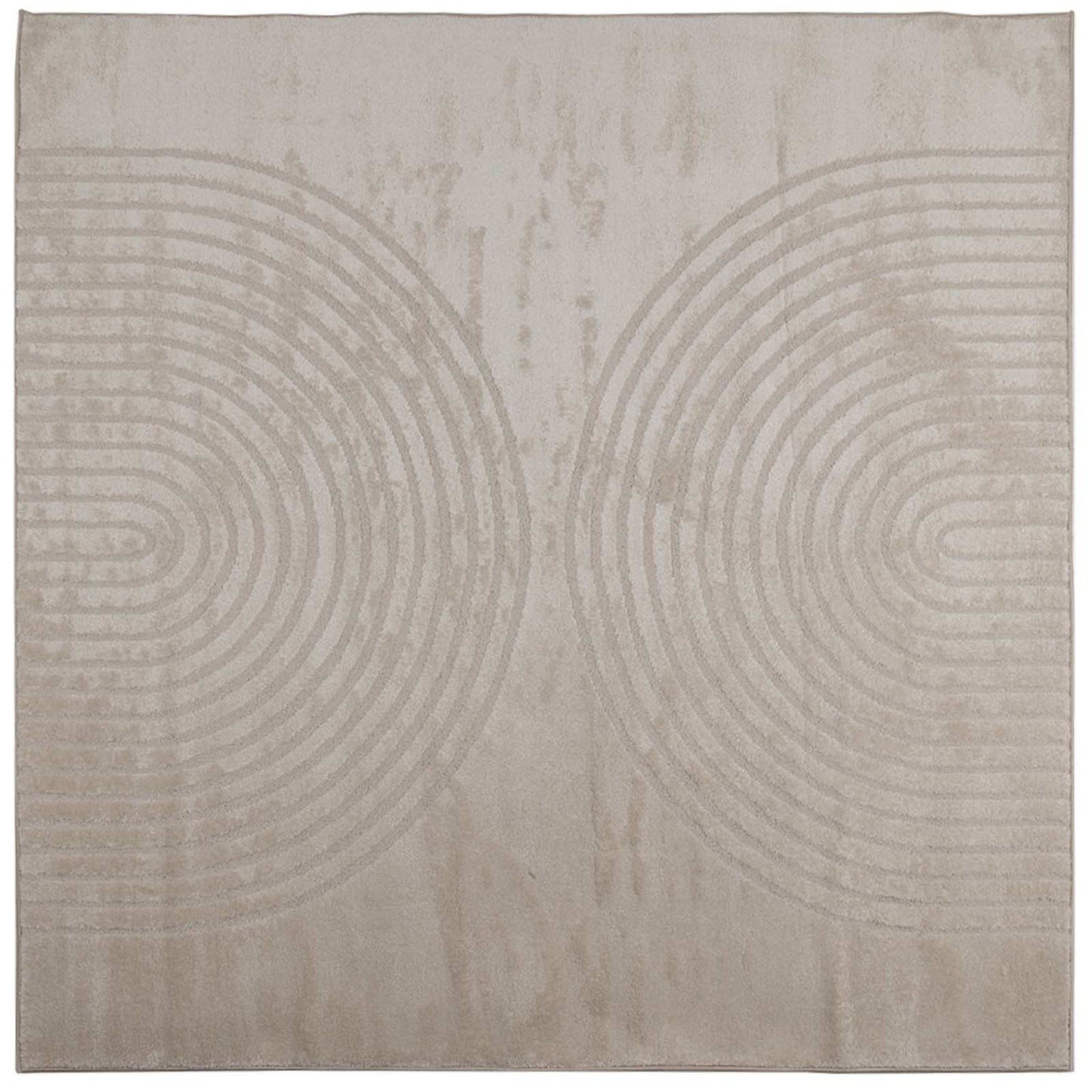 vidaXL Bereichsteppiche Quadratisch HUARTE Beige 240 x 240 cm