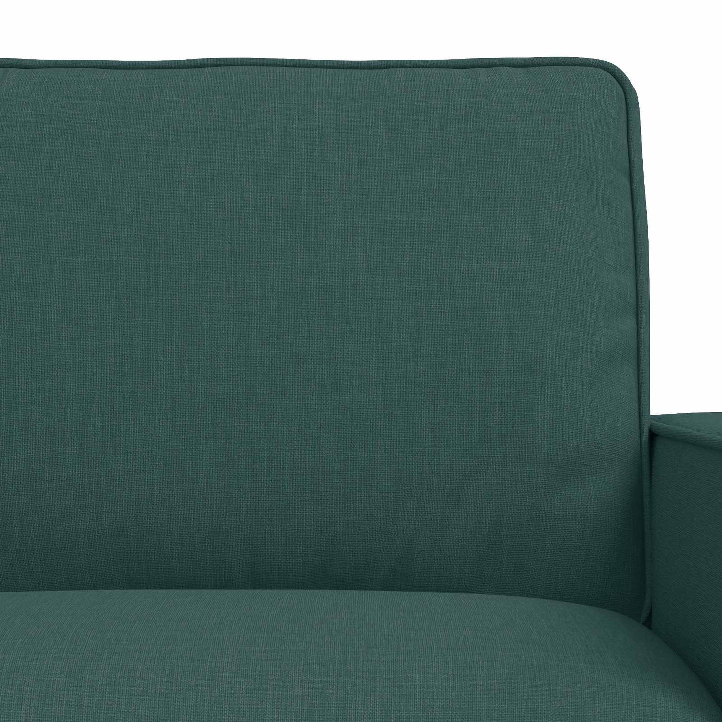 vidaXL Sofa 2 pcs Dunkelgrün 182 x 80 x 82 cm Stoff