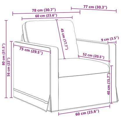 vidaXL Sofa 2 pcs Hellgrün 138 x 78 x 80 cm Samt