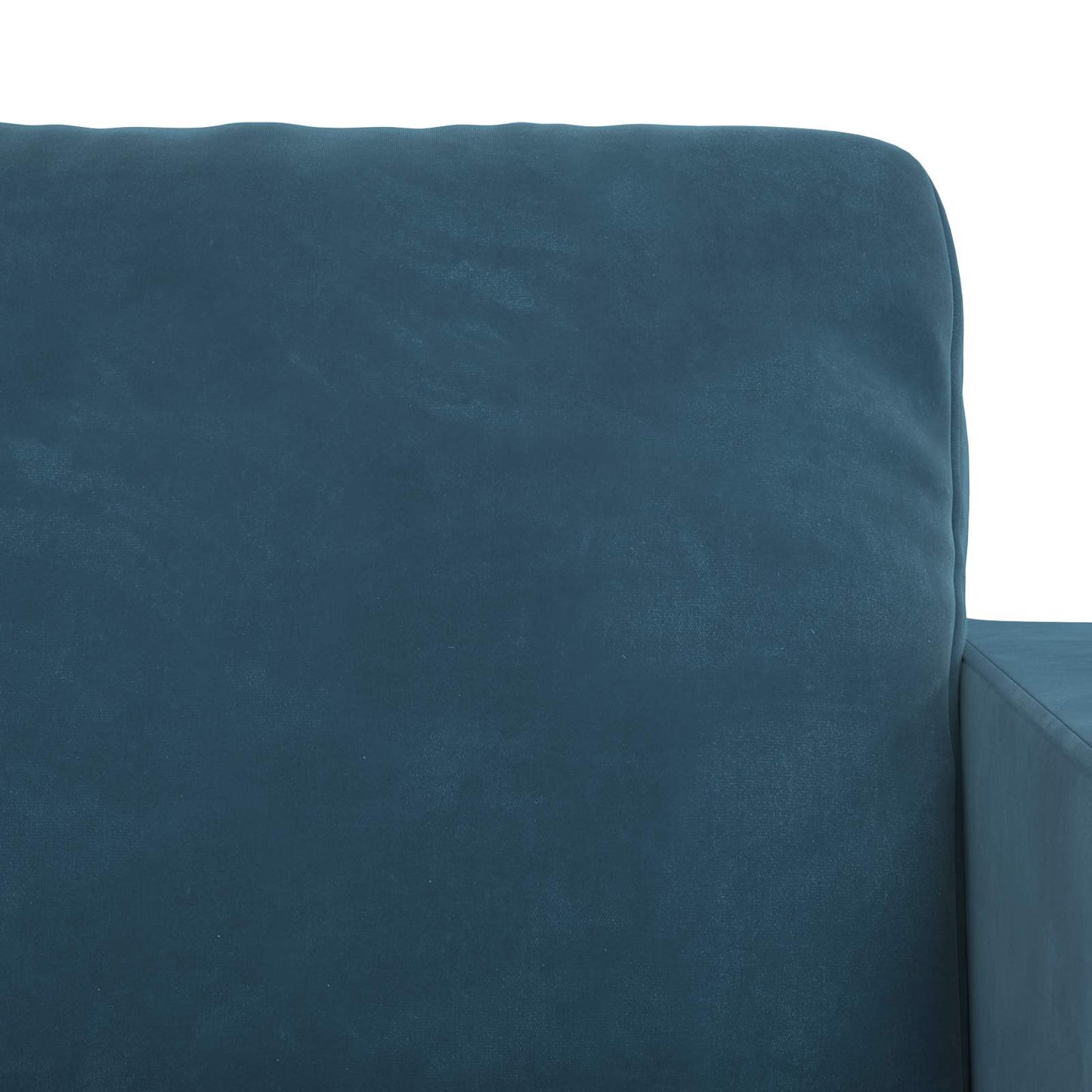 vidaXL Sofa 2 pcs Blau 138 x 78 x 80 cm Samt