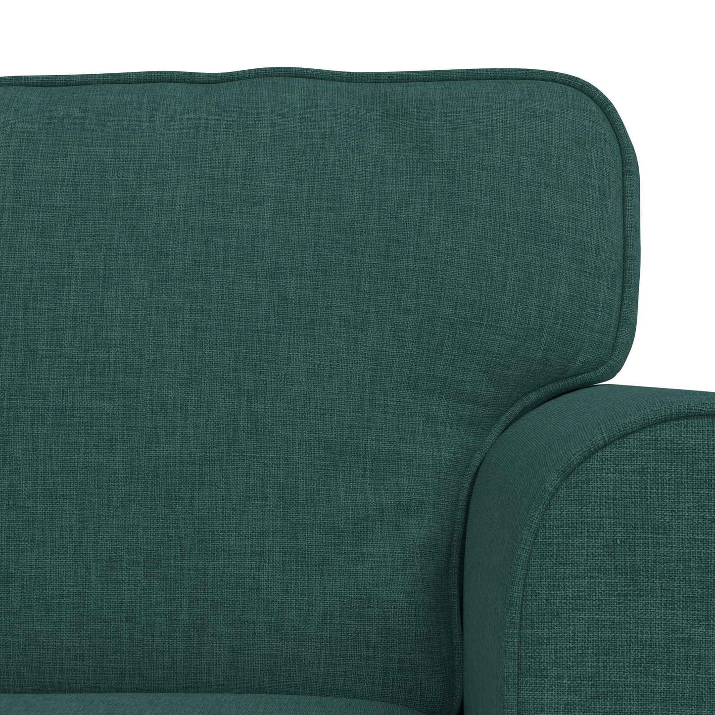 vidaXL Sofa 2 pcs Dunkelgrün 175 x 82 x 80 cm Stoff