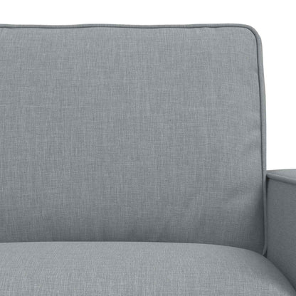 vidaXL Sofa 2 pcs Hellgrau 182 x 80 x 82 cm Stoff