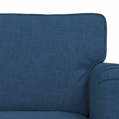 vidaXL Sofa 2 pcs Blau 162 x 80 x 85 cm Stoff
