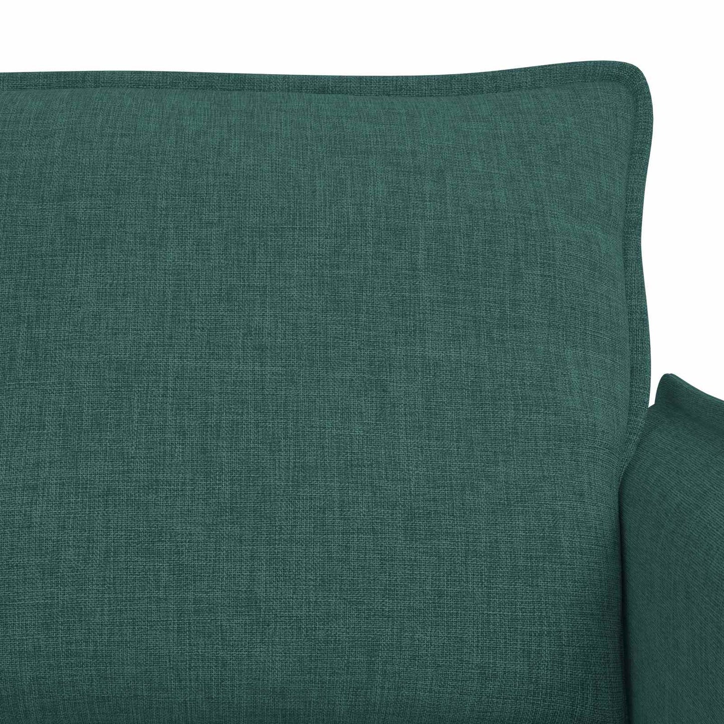 Sofa 2 pcs Dunkelgrün 196 x 82 x 85 cm Stoff