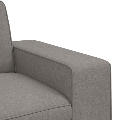 vidaXL Sofa 2 pcs Taupe 182 x 80 x 82 cm Stoff