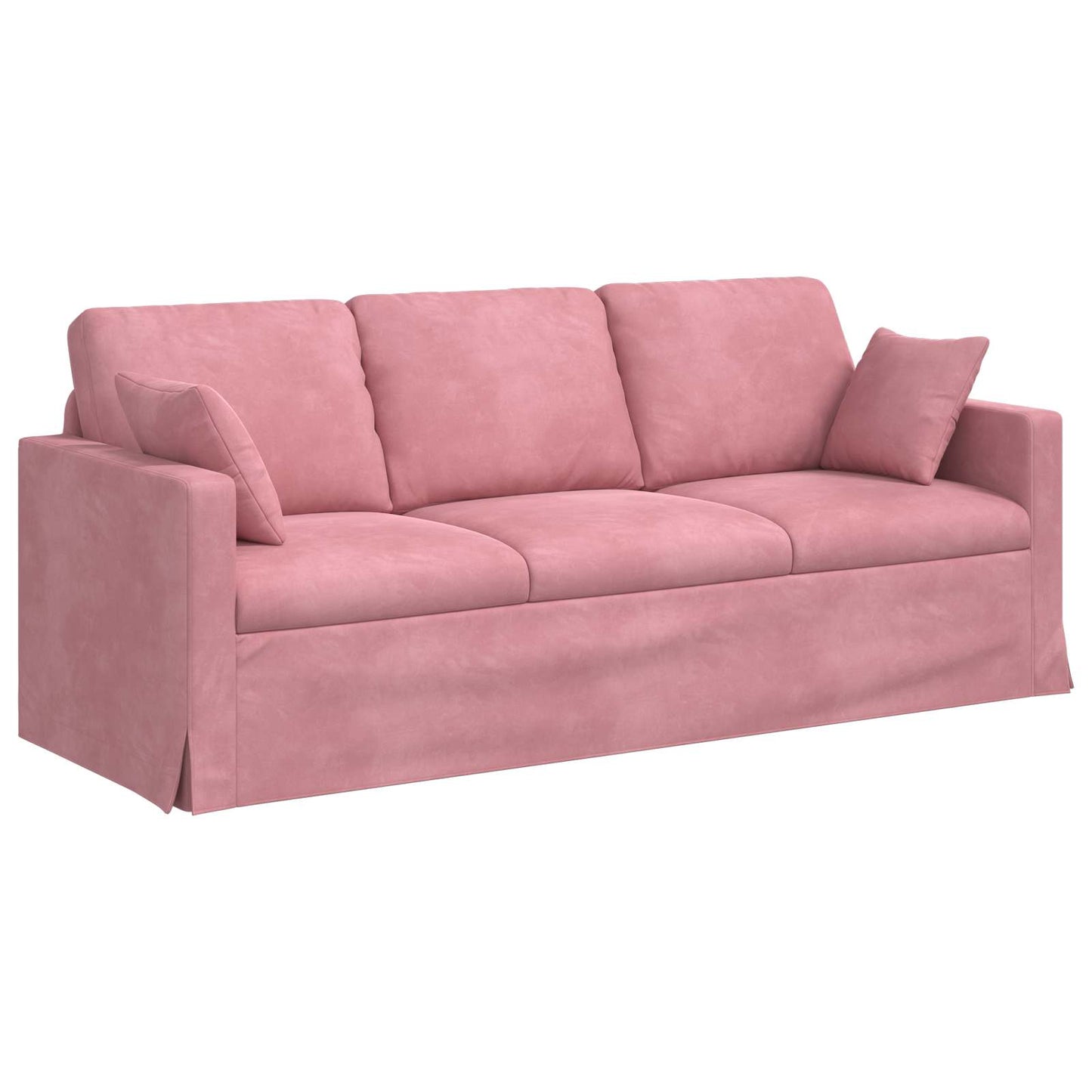 Sofa Set 2 pcs Rosa 198 x 78 x 80 cm Samt