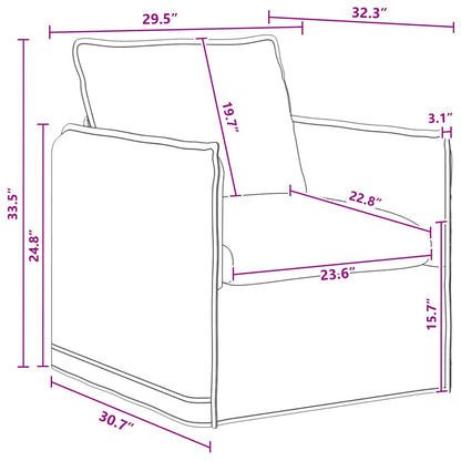 vidaXL Sofa 2 pcs Dunkelgrau 196 x 82 x 85 cm Stoff