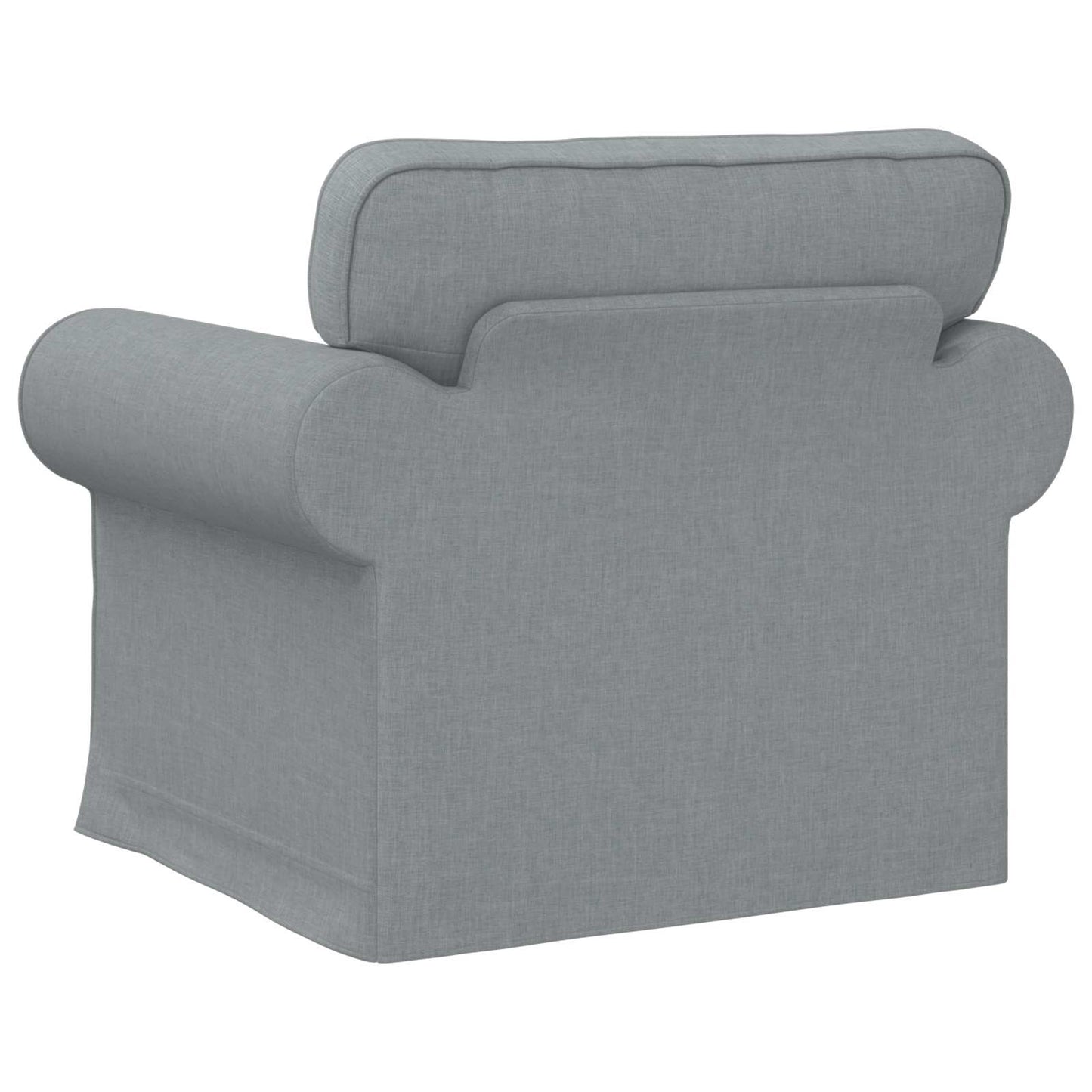 vidaXL Sofa Hellgrau 215 x 82 x 80 cm Stoff