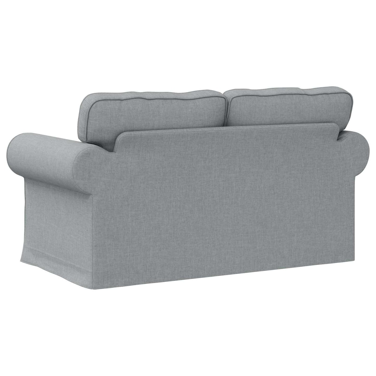 vidaXL Sofa Hellgrau 215 x 82 x 80 cm Stoff