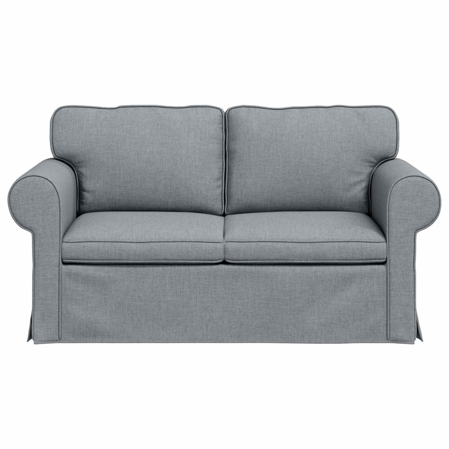 vidaXL Sofa Hellgrau 215 x 82 x 80 cm Stoff