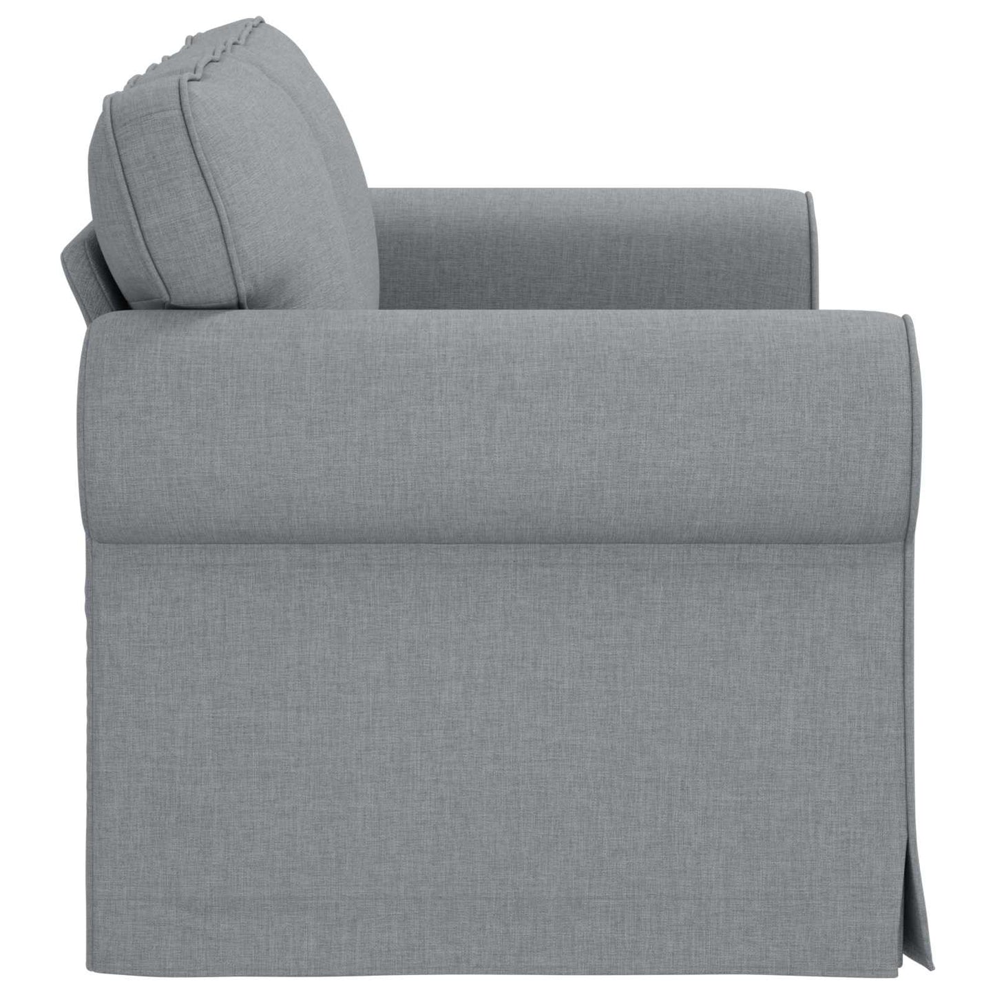 vidaXL Sofa Hellgrau 215 x 82 x 80 cm Stoff