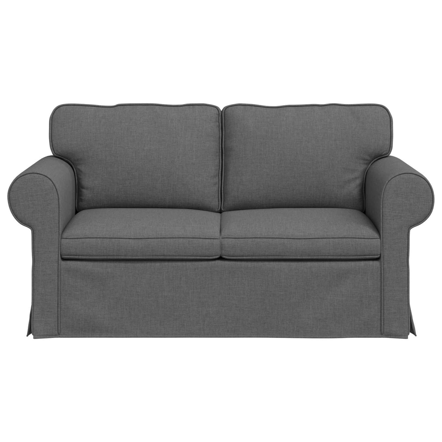 vidaXL Sofa Dunkelgrau 215 x 82 x 80 cm Stoff