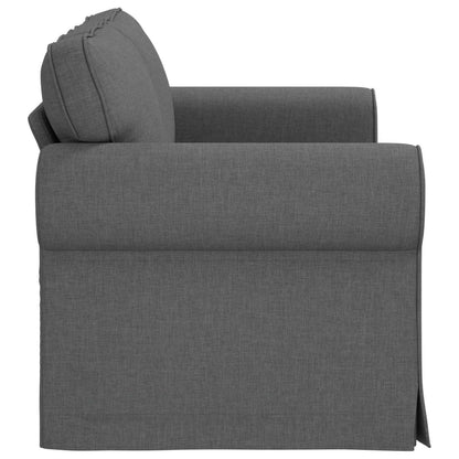 vidaXL Sofa Dunkelgrau 215 x 82 x 80 cm Stoff