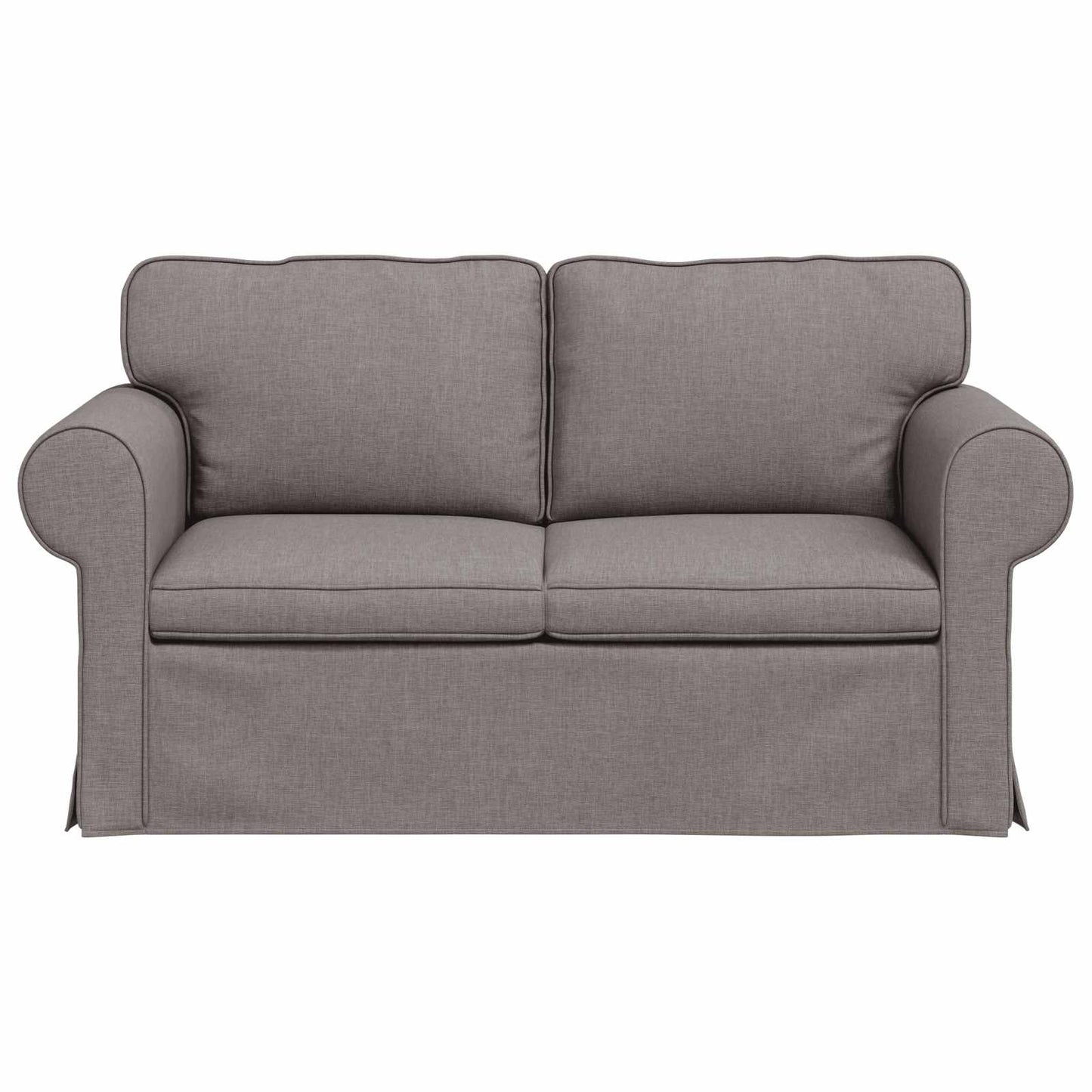 Sofa Taupe 155 x 82 x 80 cm Stoff