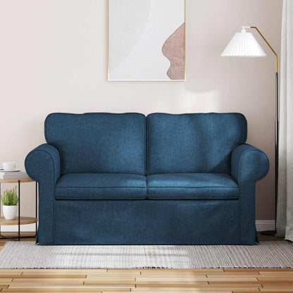 vidaXL Sofa Blau 215 x 82 x 80 cm Stoff