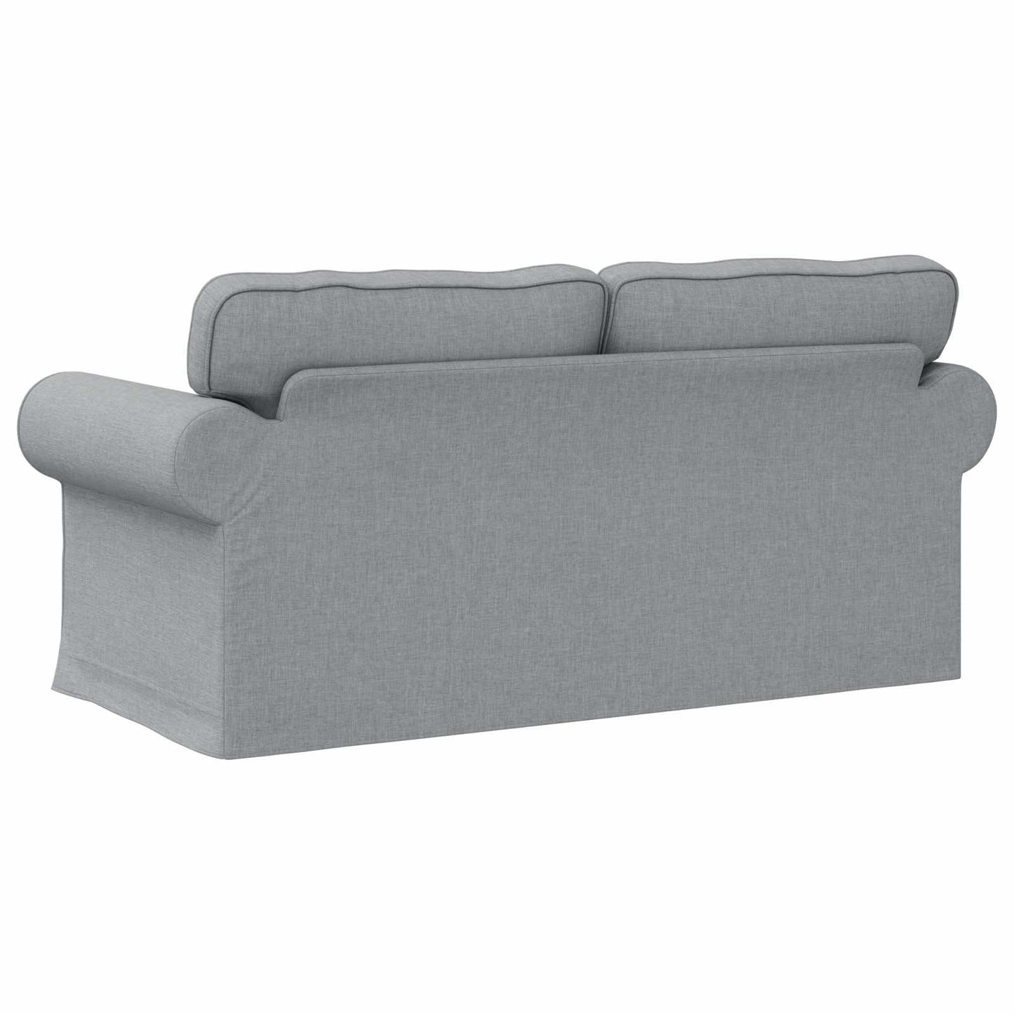 Sofa Hellgrau 175 x 82 x 80 cm Stoff