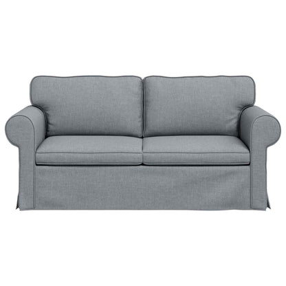 Sofa Hellgrau 175 x 82 x 80 cm Stoff