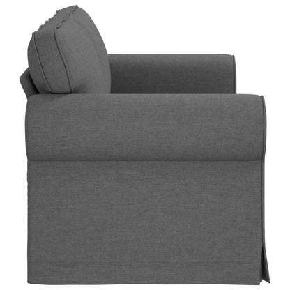 vidaXL Sofa Dunkelgrau 215 x 82 x 80 cm Stoff