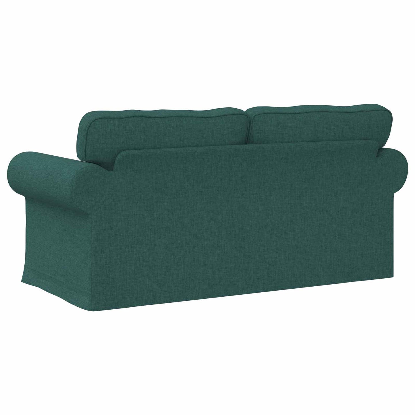 vidaXL Sofa Dunkelgrün 215 x 82 x 80 cm Stoff