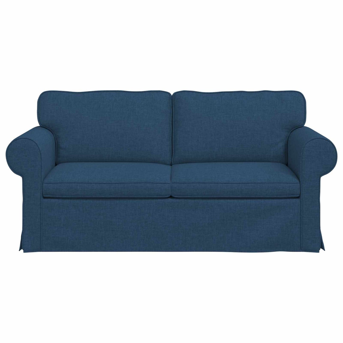 Sofa Blau 215 x 82 x 80 cm Stoff