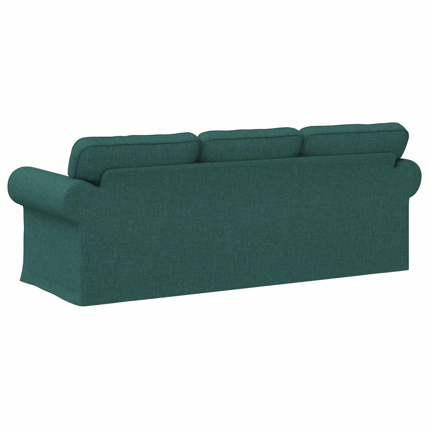 vidaXL Sofa Dunkelgrün 215 x 82 x 80 cm Stoff