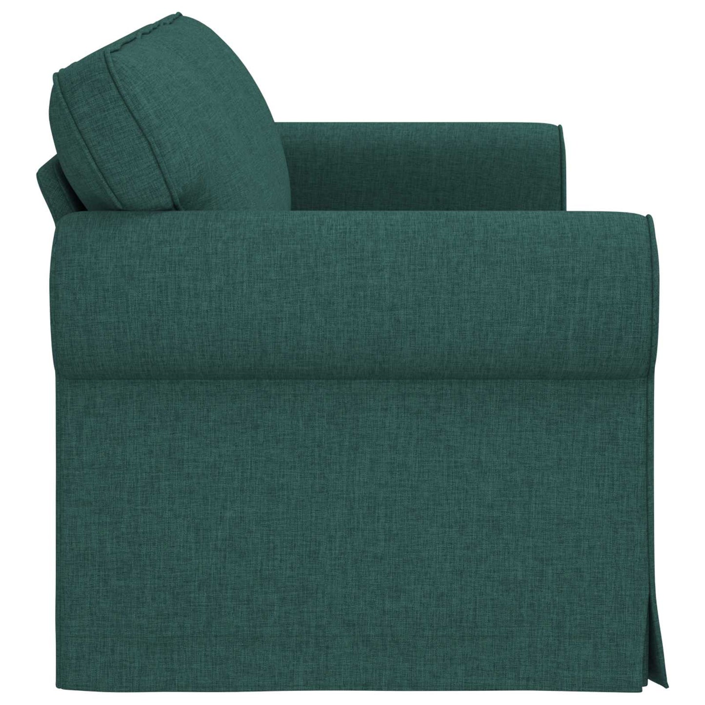 vidaXL Sofa Dunkelgrün 215 x 82 x 80 cm Stoff