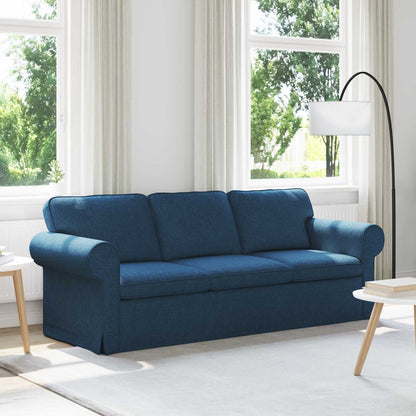 vidaXL Sofa Blau 215 x 82 x 80 cm Stoff