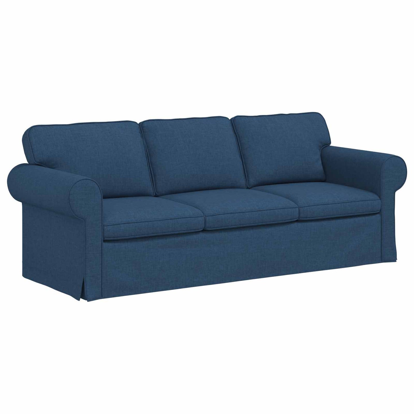 vidaXL Sofa Blau 215 x 82 x 80 cm Stoff
