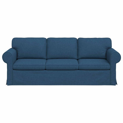 vidaXL Sofa Blau 215 x 82 x 80 cm Stoff