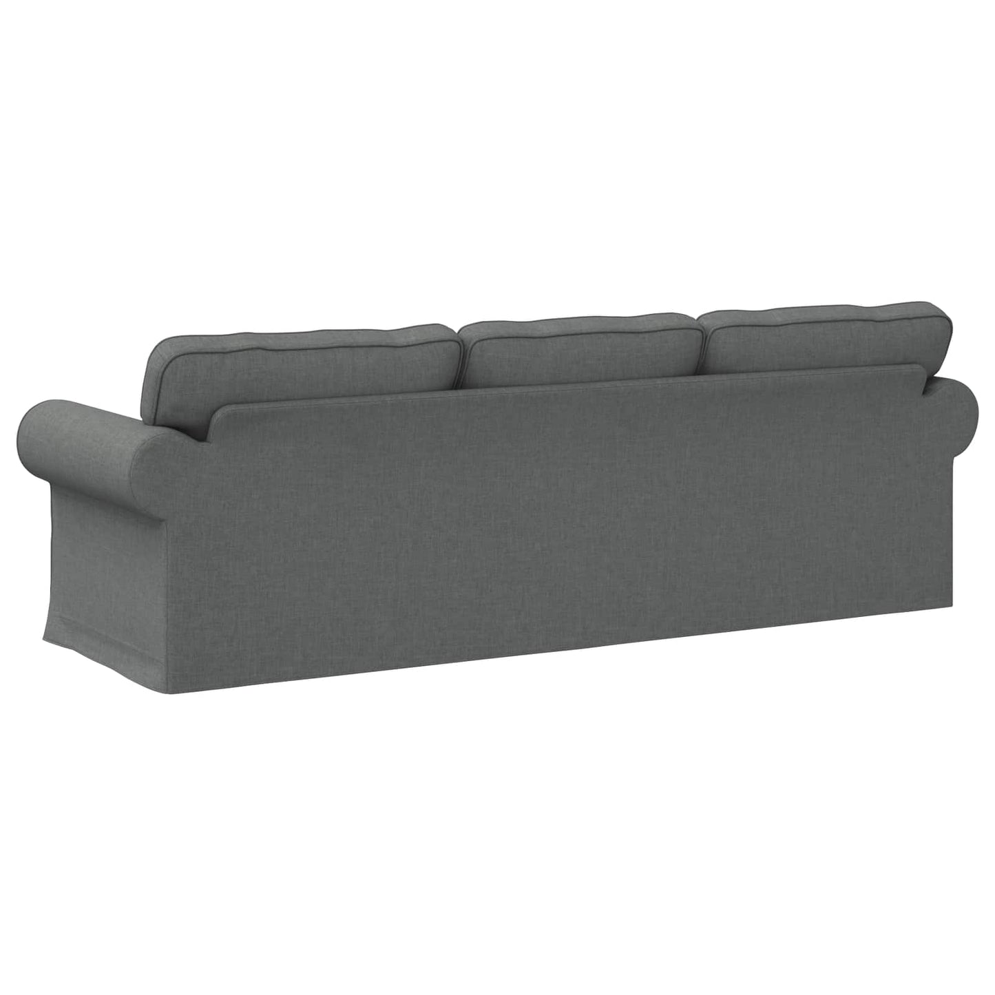 vidaXL Sofa Dunkelgrau 215 x 82 x 80 cm Stoff