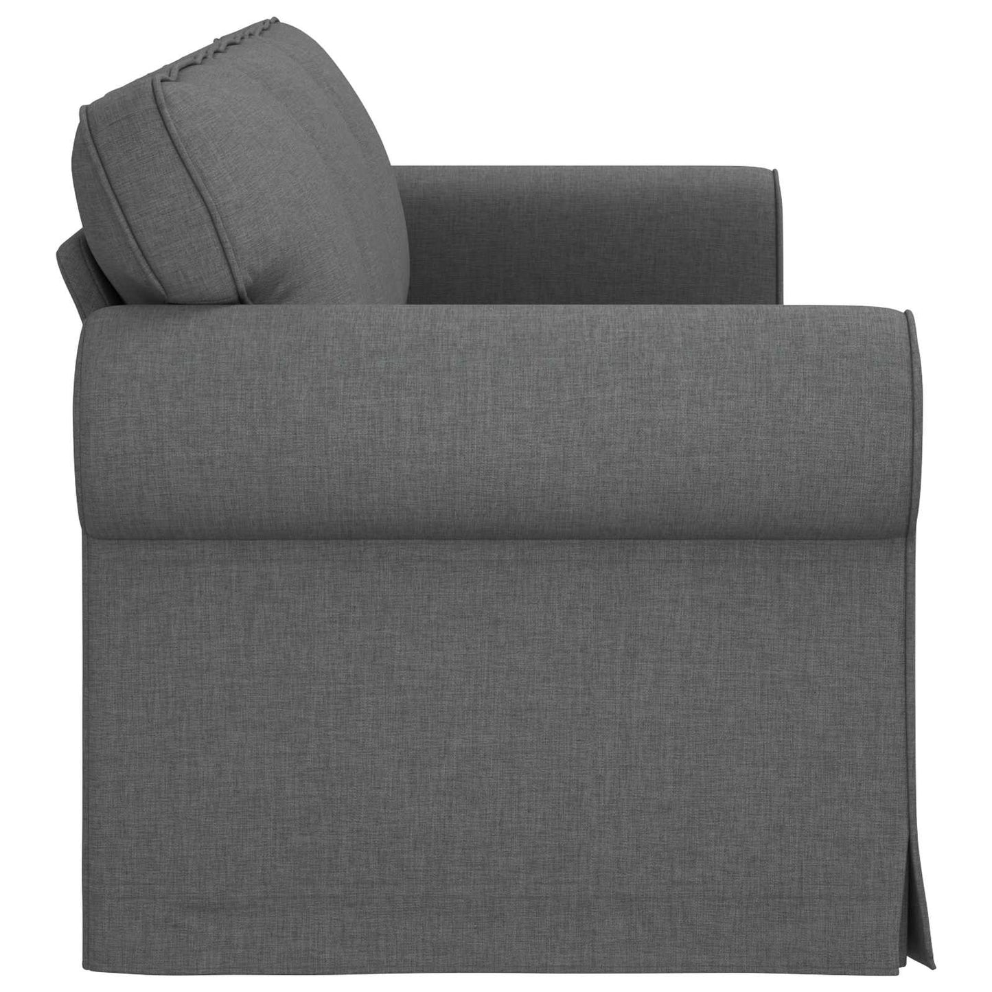 vidaXL Sofa Dunkelgrau 215 x 82 x 80 cm Stoff