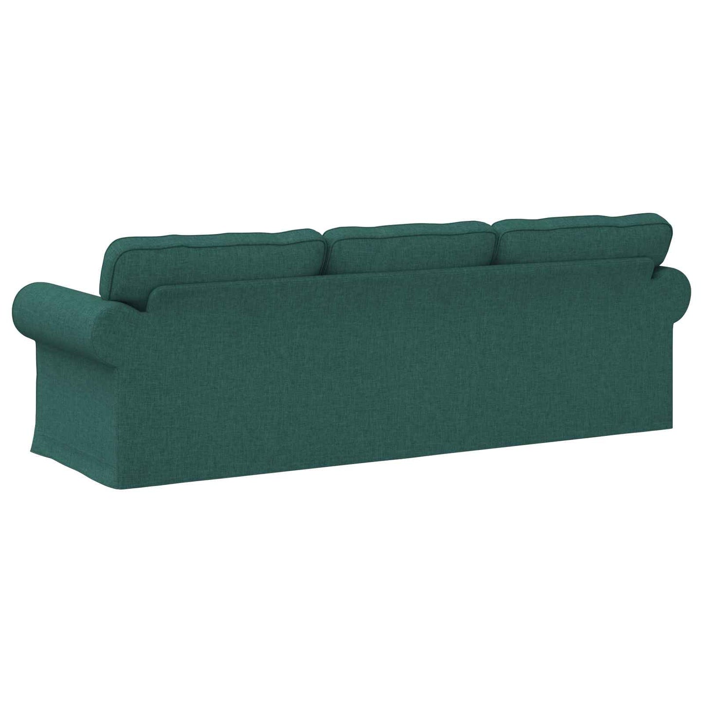 vidaXL Sofa Dunkelgrün 215 x 82 x 80 cm Stoff