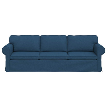 vidaXL Sofa Blau 215 x 82 x 80 cm Stoff