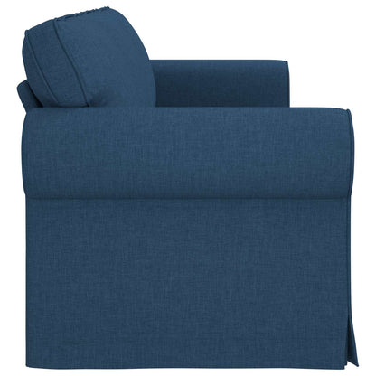 vidaXL Sofa Blau 215 x 82 x 80 cm Stoff