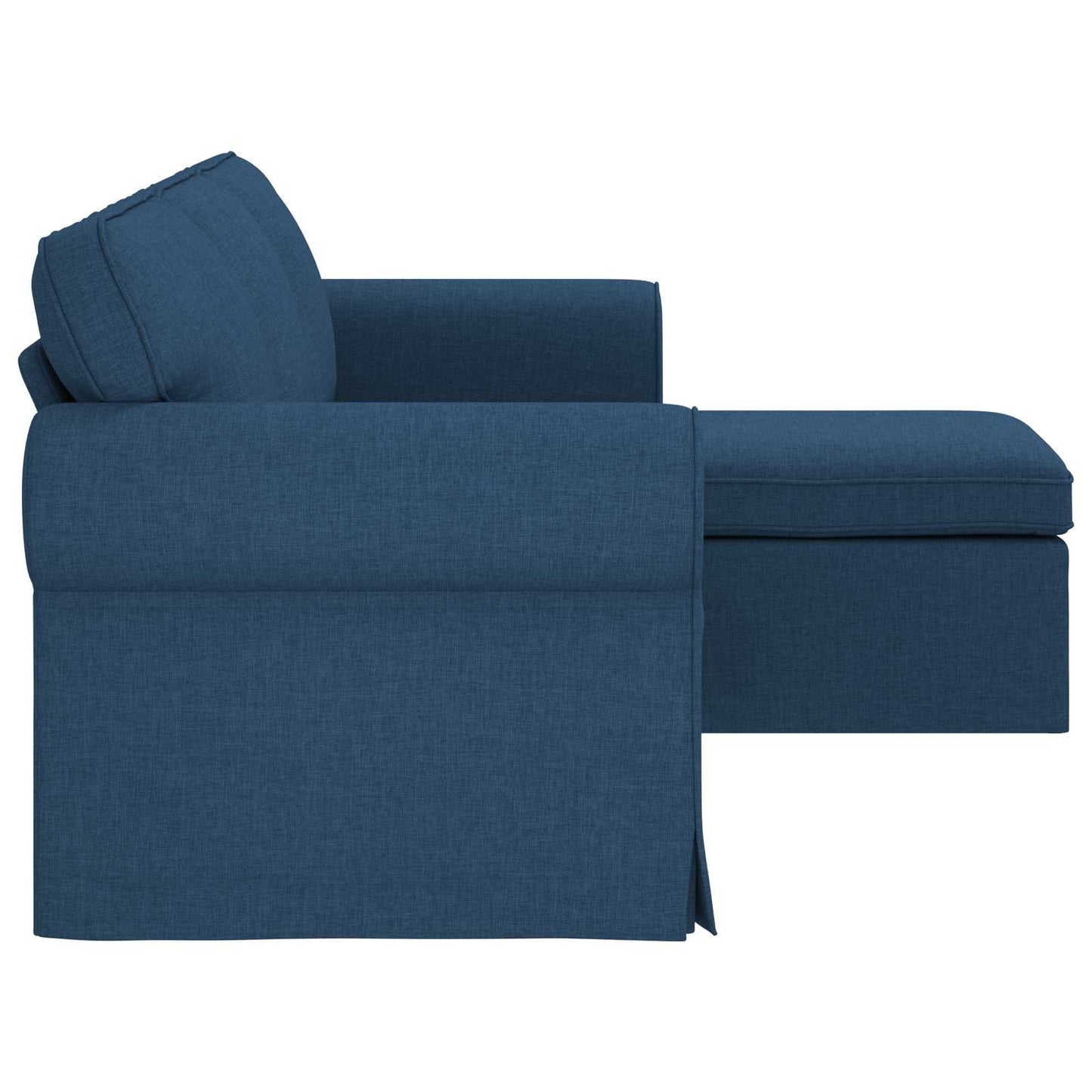 vidaXL Sofa Blau 215 x 138 x 80 cm Stoff