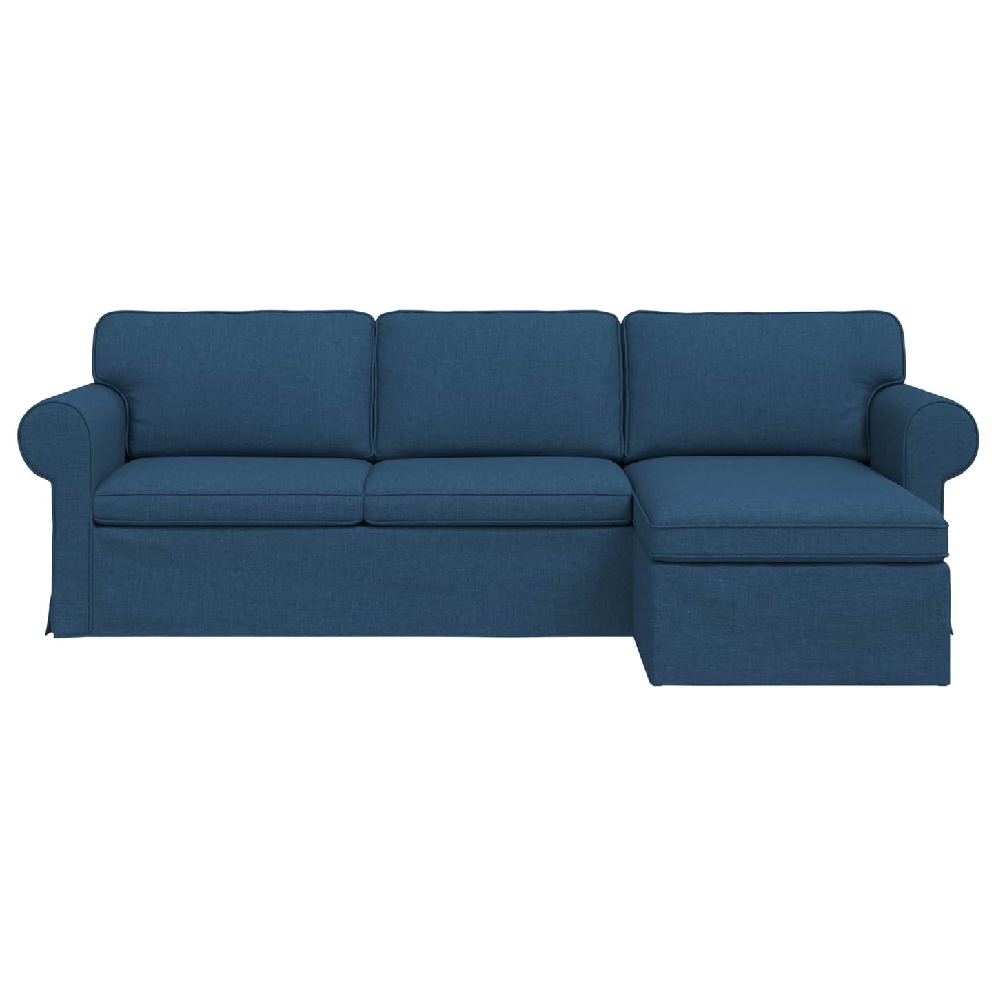 vidaXL Sofa Blau 215 x 138 x 80 cm Stoff