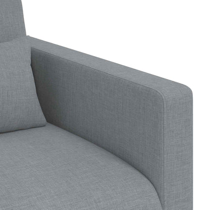 vidaXL Sofa Hellgrau 78 x 78 x 80 cm Stoff