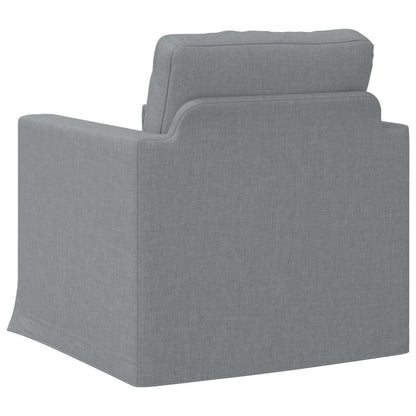 vidaXL Sofa Hellgrau 78 x 78 x 80 cm Stoff