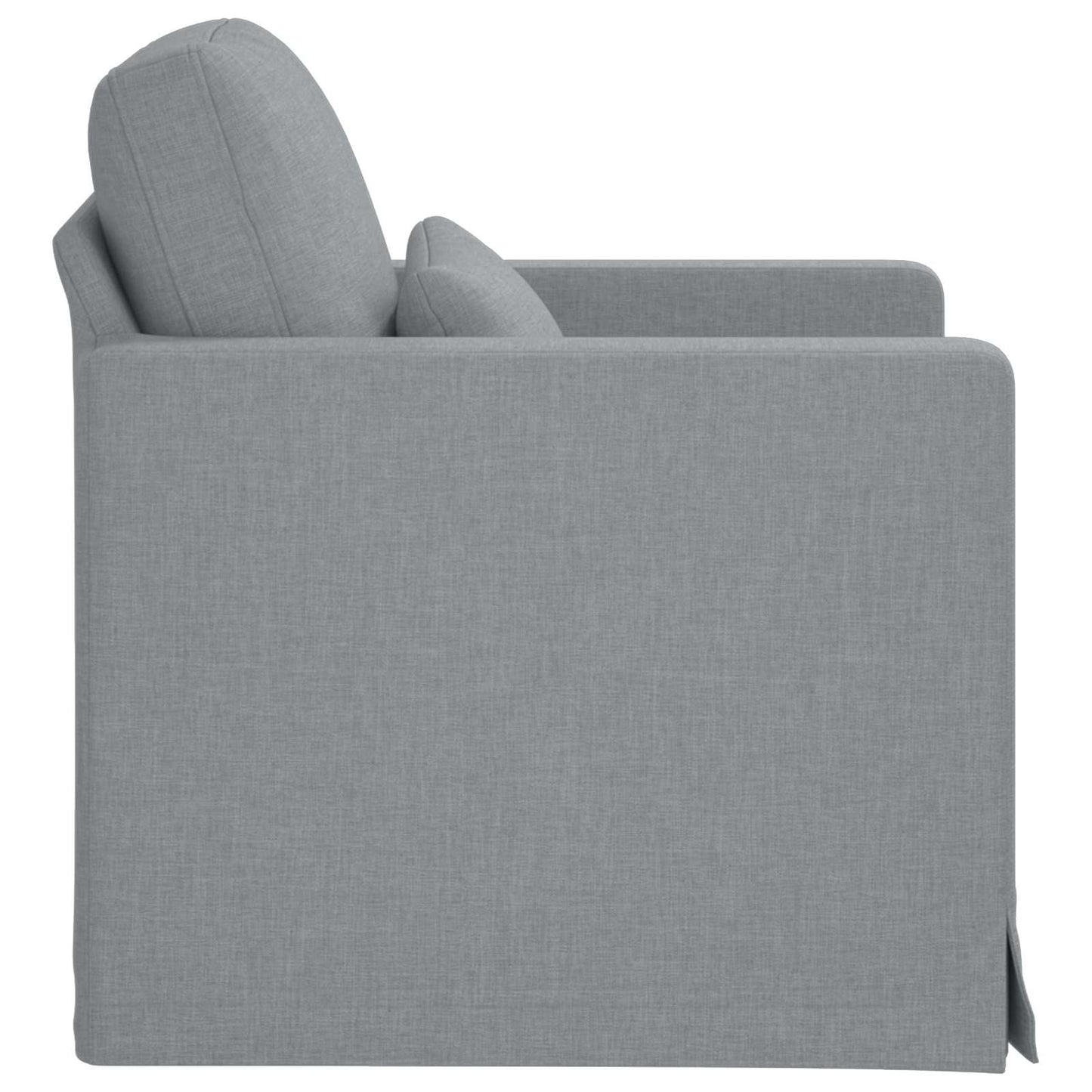 vidaXL Sofa Hellgrau 78 x 78 x 80 cm Stoff