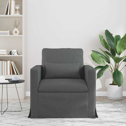 vidaXL Sofa Dunkelgrau 78 x 78 x 80 cm Stoff