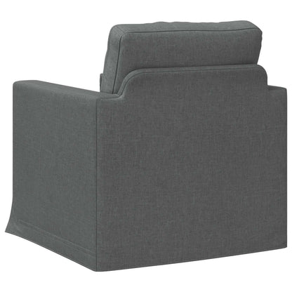 vidaXL Sofa Dunkelgrau 78 x 78 x 80 cm Stoff