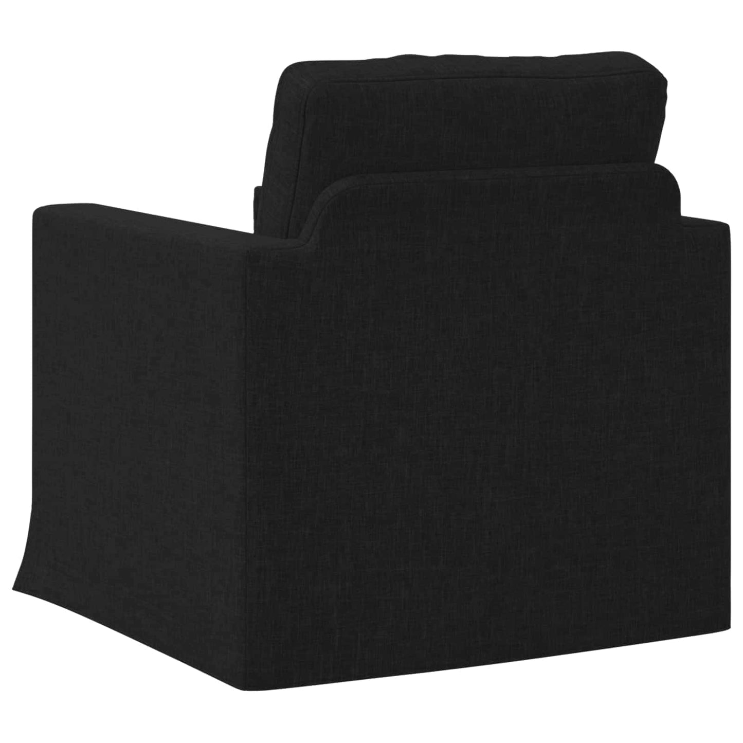 vidaXL Sofa Schwarz 78 x 78 x 80 cm Stoff